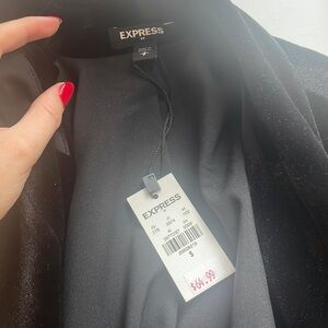 Express NWT Velvet blazer